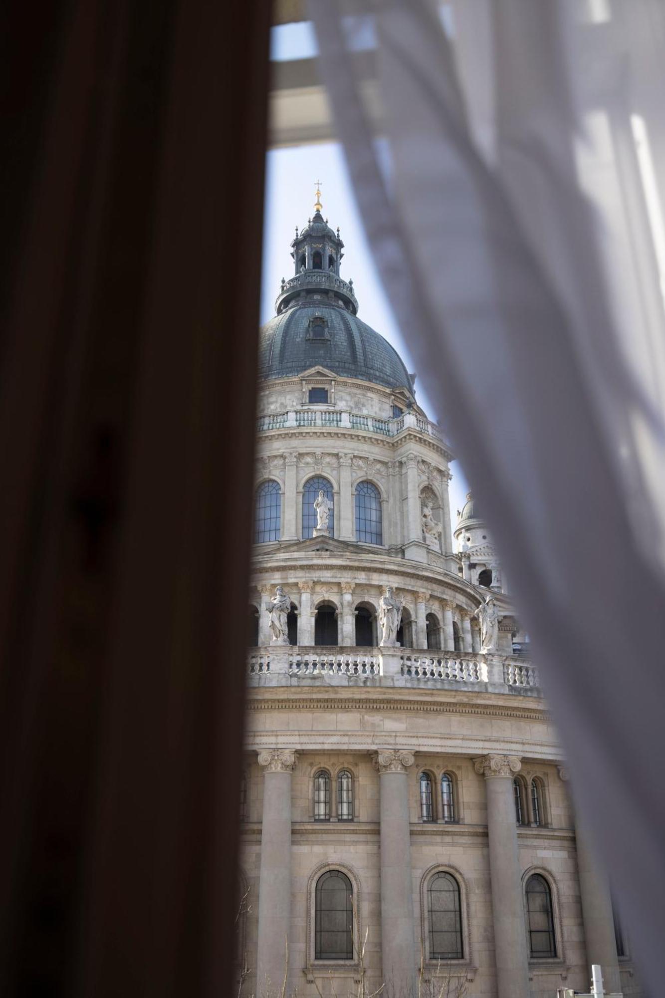 Luxurious Central Apartment W/ A Stunning View To The Basilica Budapest Eksteriør bilde